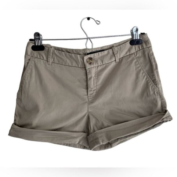 Aritzia Talula Women's Shorts Khaki Pockets Cargo Utility Army low rise Size 0 - Picture 4 of 12